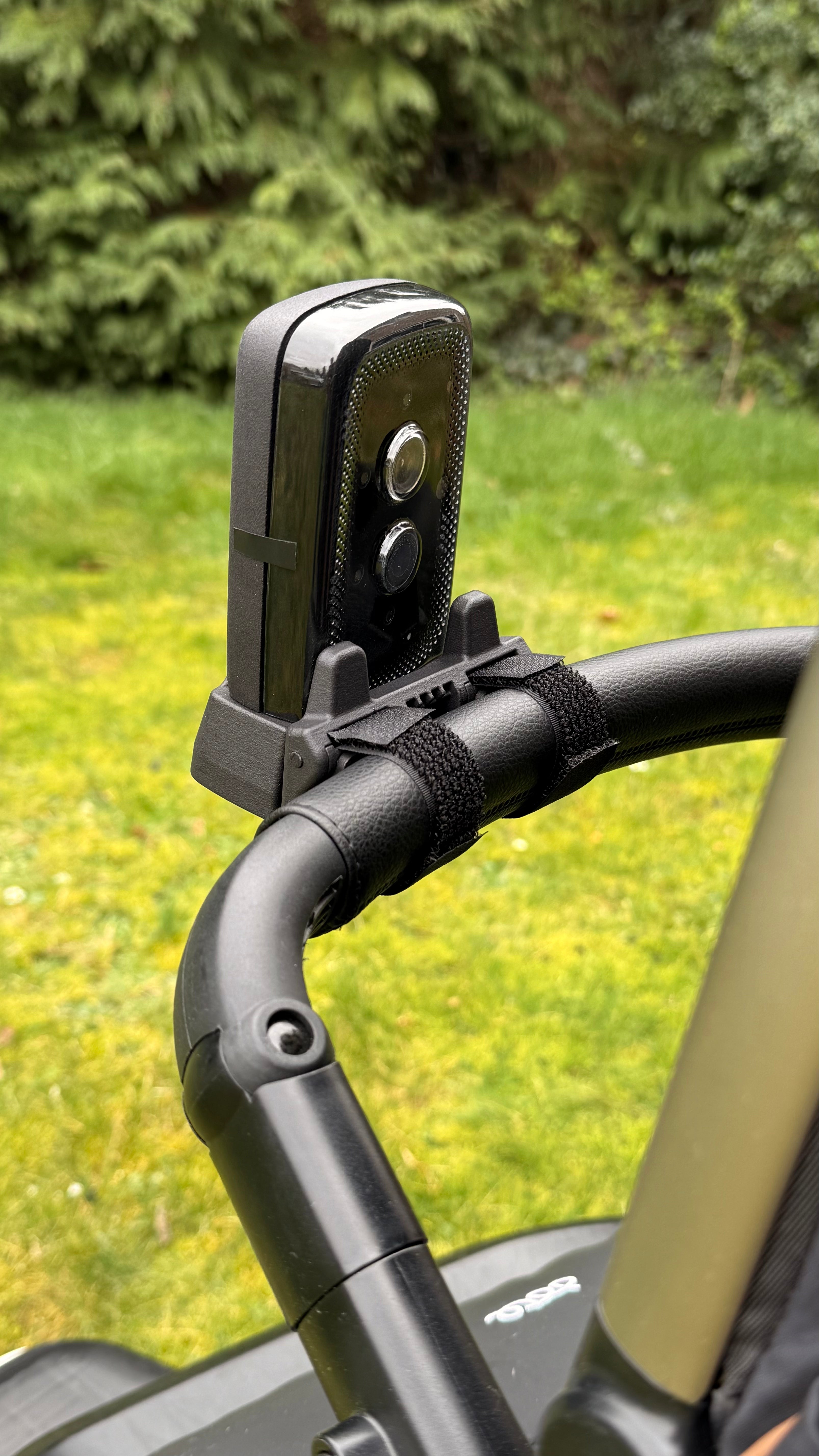Universal stroller dock & mount