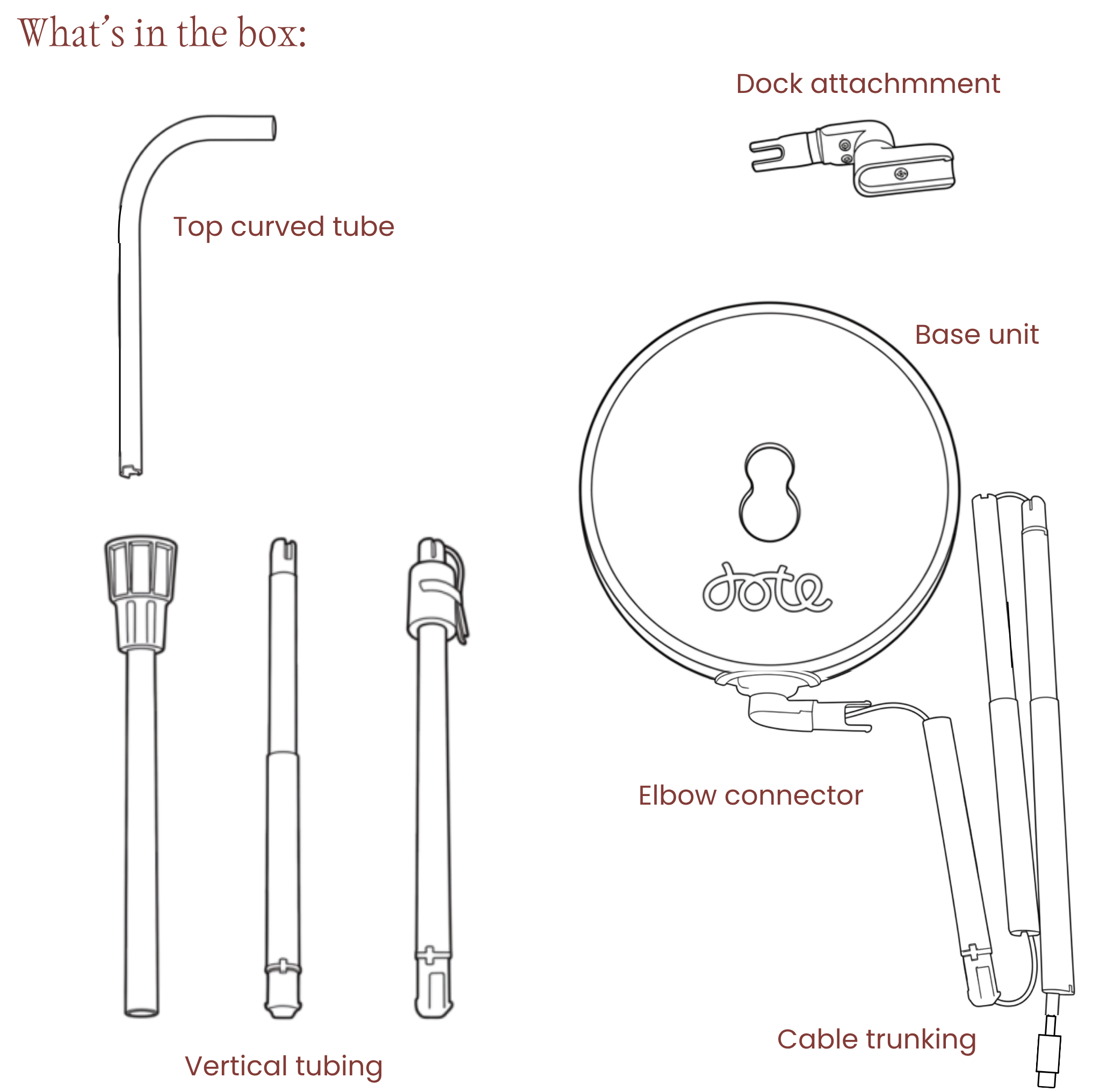 Floor Stand - all parts